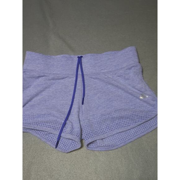 Adidas Shorts Women’s Small Purple Climacool AeroKnit Athletic Shorts Drawstring - Picture 1 of 9